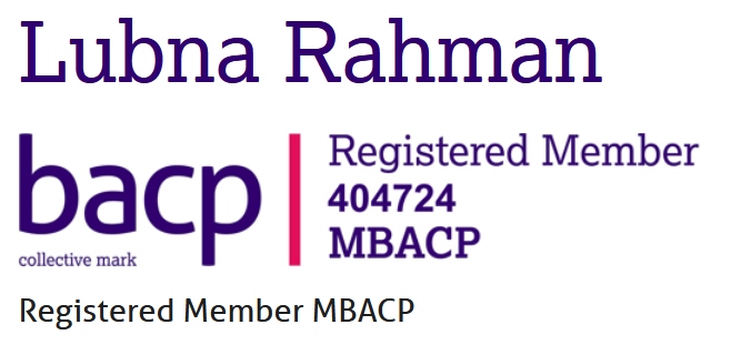 Lubna Rahman BACP Registered Member MBACP
